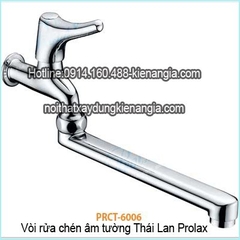 Vòi bếp âm tườngvòi lạnh bồn tắm Prolax PRCT-6006