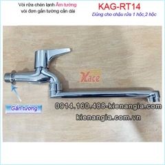 Vòi bếp lạnh gắn tường vòi xả bồn KAG-RT14