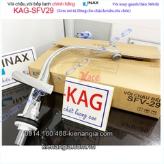 Vòi bếp lạnh ,vòi lavabo chính hãng Inax KAG-SFV29