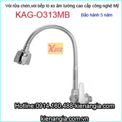 Vòi bếp lạnh lò xo âm tường cao cấp KAG-O313MB