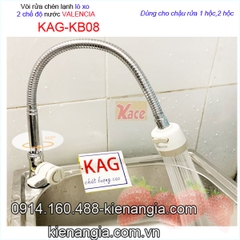 Vòi bếp lạnh lò xo Valencia gắn chậu KAG-KB08