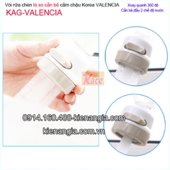 Vòi bếp lạnh lò xo Valencia gắn chậu KAG-KB08