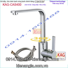 Vòi bếp nóng lạnh chính hãng CAESAR KAG-CAS400