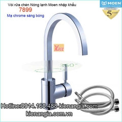 Vòi bếp nóng lạnh Moen Mỹ 7899