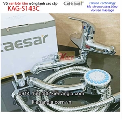 Vòi bồn tắm  có hoa sen nóng lạnh CAESAR S143C
