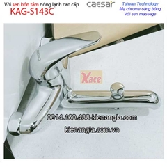 Vòi bồn tắm  có hoa sen nóng lạnh CAESAR S143C