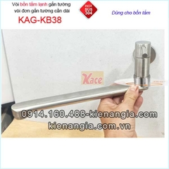 Vòi rửa chén lạnhgắn tường bồn tắm lạnh inox sus304-KAG-KB38