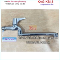Vòi bồn tắm lạnh gắn tường KAG-KB13