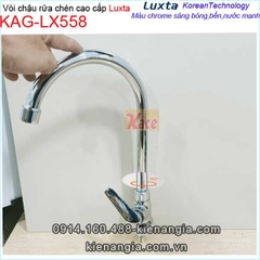 Vòi chậu rửa chén lạnh Luxta Korea KAG-LX558