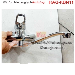 Vòi rửa chén âm tường nóng lạnh,vòi bồn tắm KAG-KBN11