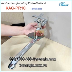 Vòi rửa chén lạnh âm tường.vòi xả bồn tắm Prolax Thailand KAG-PR10