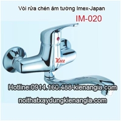 Vòi rửa chén bát âm tường,vòi bồn Imex-Japan IM-020
