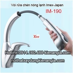 Vòi rửa chén bát nóng lạnh Imex-Japan IM190