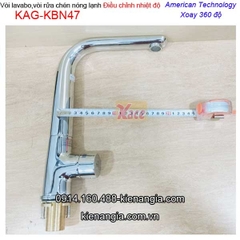 Vòi rửa chén điều chỉnh nhiệt độ KAG-KBN47