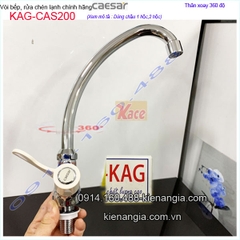 Vòi rửa chén lạnh Caesar chính hãng KAG-CAS200