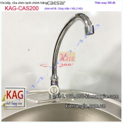 Vòi rửa chén lạnh Caesar chính hãng KAG-CAS200