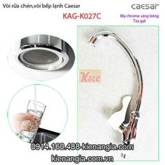 Vòi rửa chén lạnh Caesar KAG-K027C