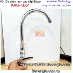 Vòi rửa chén lạnh cao cấp Biggo KAG-KB51