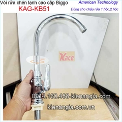 Vòi rửa chén lạnh cao cấp Biggo KAG-KB51