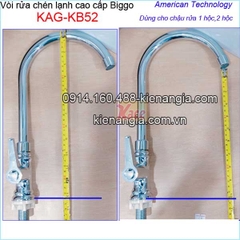 Vòi rửa chén lạnh cao cấp Biggo KAG-KB52