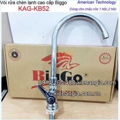 Vòi rửa chén lạnh cao cấp Biggo KAG-KB52