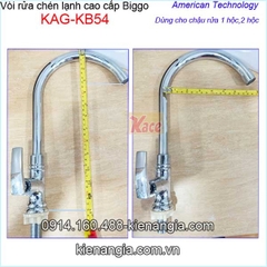 Vòi rửa chén lạnh cao cấp Biggo KAG-KB54