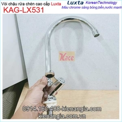 Vòi rửa chén lạnh cao cấp Luxta rẻ KAG-LX531