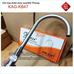 Vòi rửa chén lạnh inox sus304 Proxia KAG-KB47
