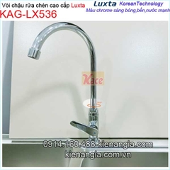 Vòi rửa chén lạnh thân vuông cao cấp Luxta KAG-LX536