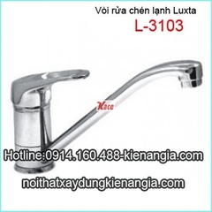 Vòi rửa chén lạnh,vòi bếp gật gù Luxta L-3103