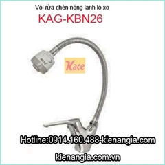 Vòi rửa chén lò xo nóng lạnh rẻ KAG-KBN26