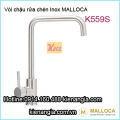 Vòi rửa chén Malloca Inox 304 K559S