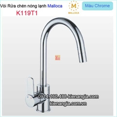 Vòi rửa chén nóng lạnh Malloca-K119T1