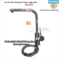 Vòi rửa chén nóng lạnh Moen Mỹ 60400