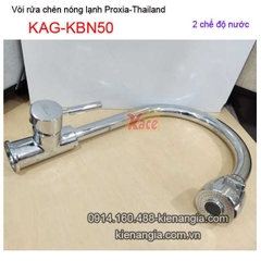 Vòi rửa chén nóng lạnh Proxia KAG-KBN50