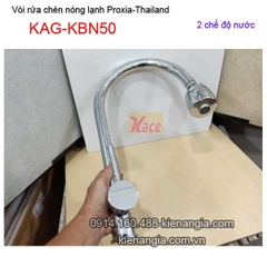 Vòi rửa chén nóng lạnh Proxia KAG-KBN50