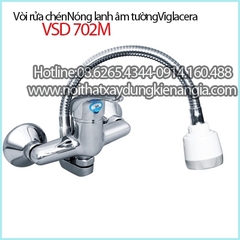 Vòi rửa chén nóng lạnh lò xo Viglacera VSD702M