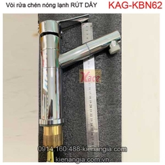 Vòi rửa chén rút dậy nóng lạnh KAG-KBN62