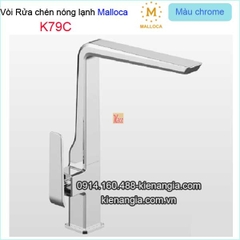 Vòi rửa chén vuông nóng lạnh Malloca-K79C