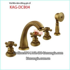 Vòi sen bồn tắm đồng giả cổ KAG-DCB04