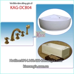 Vòi sen bồn tắm đồng giả cổ KAG-DCB04