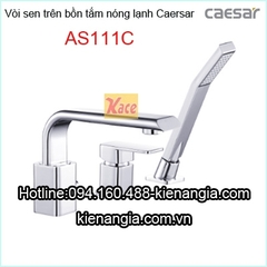 Vòi sen bồn tắm gócbồn tắm dài Caesar AS111C