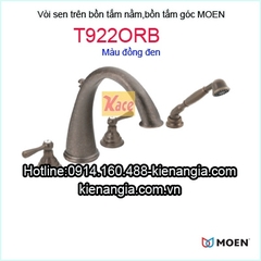 Vòi sen mạ đồng bồn tắm gócbồn tắm dài Moen T922ORB