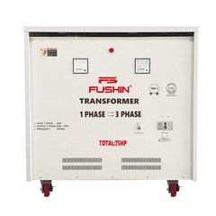 Biến áp 1 pha ra 3 pha 380V - 75HP FUSHIN