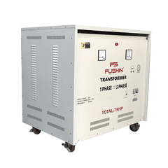 Biến áp 1 pha ra 3 pha 380V - 75HP FUSHIN
