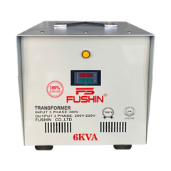 Biến Áp 3 Pha 6KVA Tự Ngẫu 380V/220V - Dây Đồng