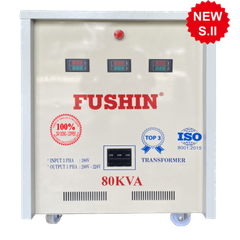 Biến Áp 3 Pha 80KVA Tự Ngẫu 380V/220V