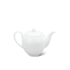 Bình trà 0.8 L + nắp - Camellia - Trắng