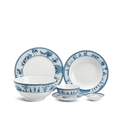 Bộ đồ ăn 10 người 36sp JAS Thôn dã