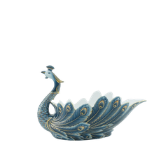 Tô trái cây Khổng Tước - Cobalt